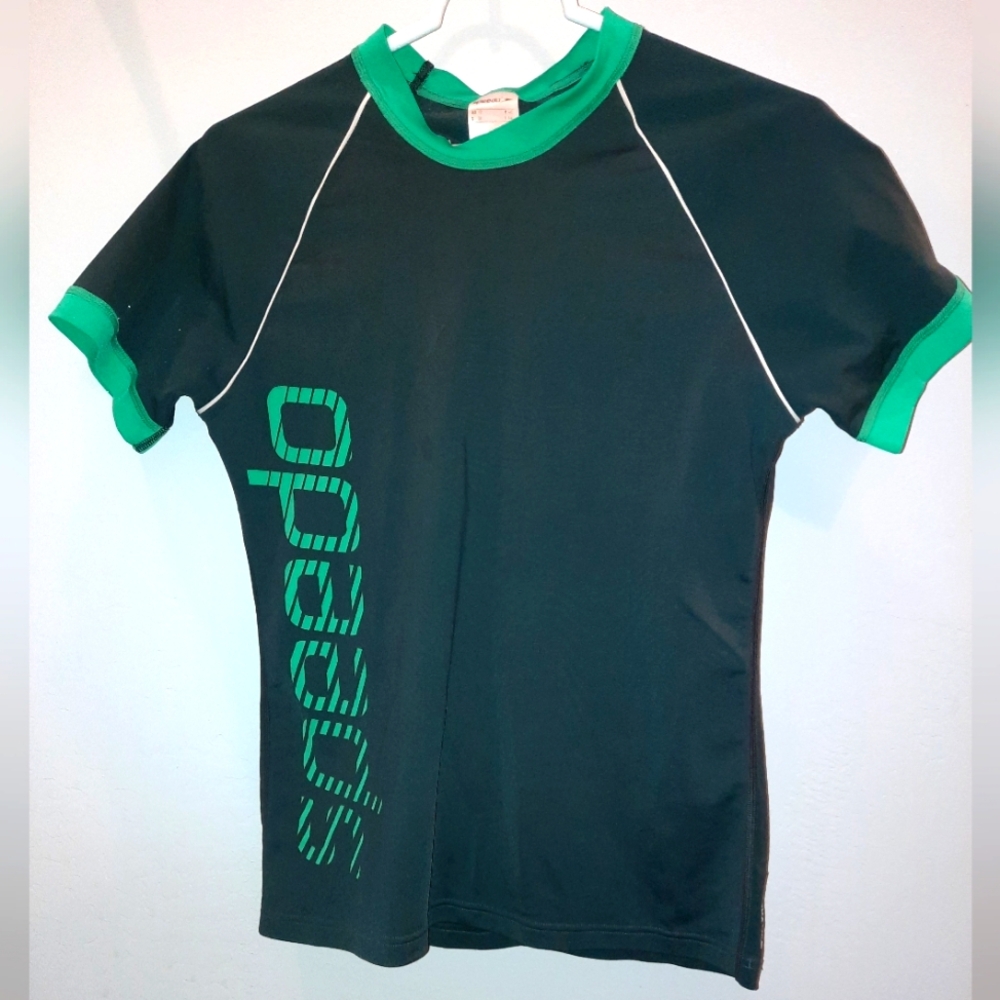 Rash guard, Speedo, kids size medium swim top excellent used condition